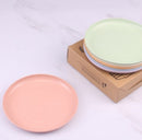 6" wheat straw dish set (6 pieces )