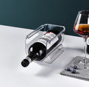 Clear Acrylic Wine Display Rack