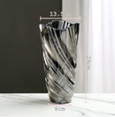 Luxury thickened glass vase decorative