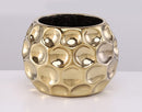 Nordic style golden flower pot