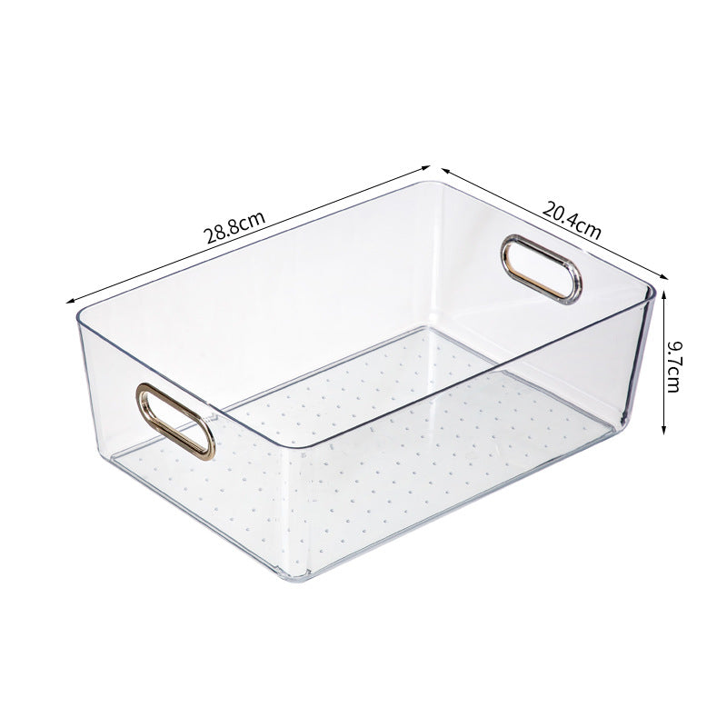 Storage containers with built-in handle