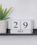 Creative Wooden Calendar Desk