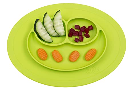 HAPPY FACE SILICONE PLATE