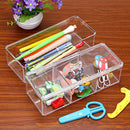 Clear Bathroom Storage Holder