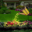Solar Watering Can with Lights Outdoor