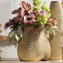 Golden Ceramic Decorative Vase