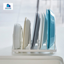 Dish Storage Cabinet Organizer for Kitchen