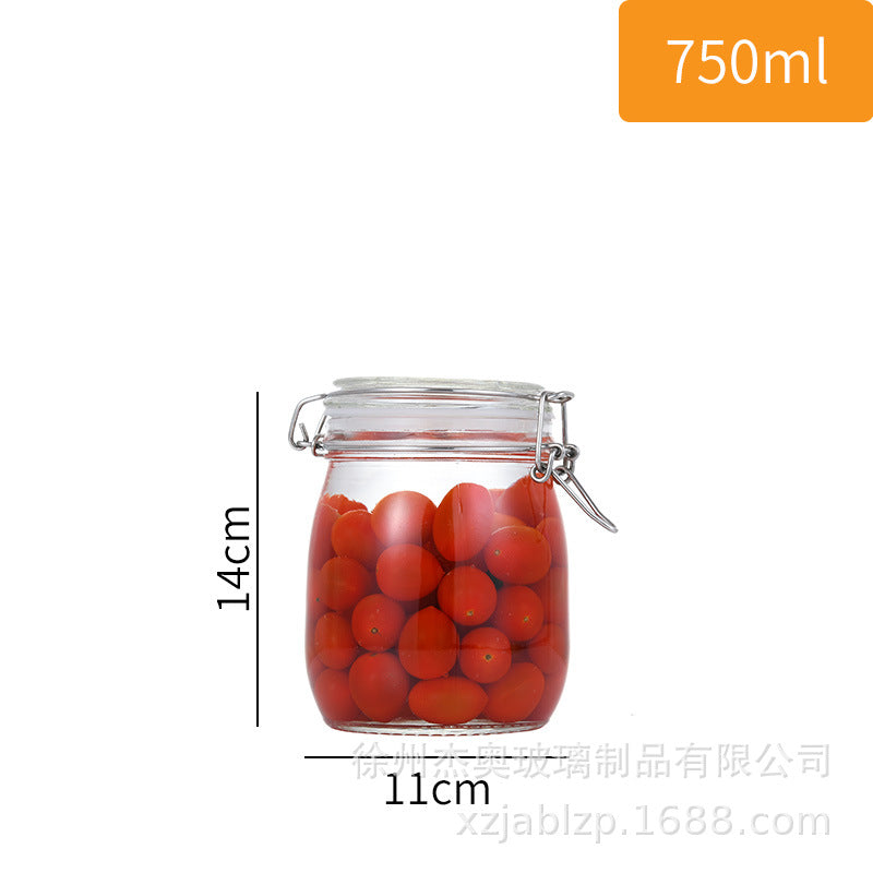 Glass Jars with Airtight Lids