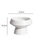 Modern ceramic flowerpot