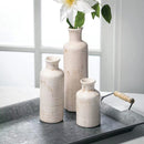 Ceramic Vase Set- 3 Small Vases