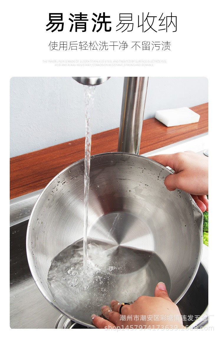 Egg mixing salad basin