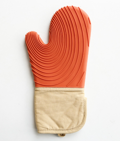 Silicone high temperature resistant baking gloves. (pair )