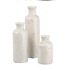 Ceramic Vase Set- 3 Small Vases