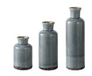 Ceramic Vase Set- 3 Small Vases