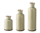 Ceramic Vase Set- 3 Small Vases