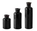 Ceramic Vase Set- 3 Small Vases