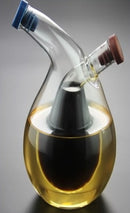 2 in 1 Kitchen Supplies Glass Oil and Vinegar Bottles of Soy Sauce Vinegar Bottle