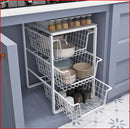 Sliding Basket Storage Organizer