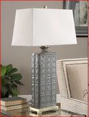 Luxury Tall Lamp Gray